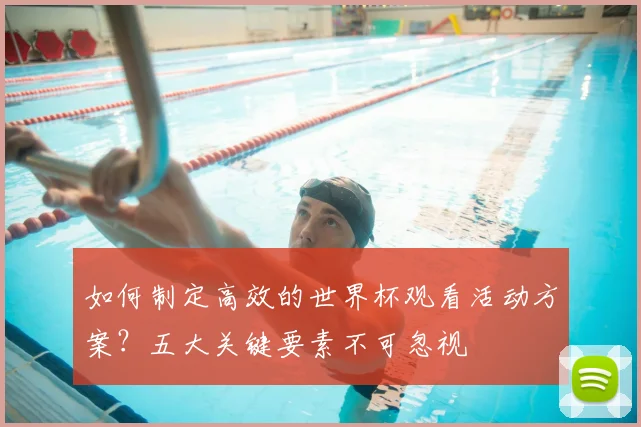 如何制定高效的世界杯观看活动方案？五大关键要素不可忽视