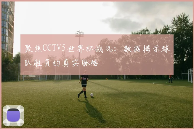 聚焦CCTV5世界杯战况：数据揭示球队胜负的真实脉络